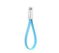 melkco/iMee - Cables Lightning mono para iPhone 5/5C/5S, iPad mini, iPad 4, iPod Touch 4th - (azul) - IMMOLCBE