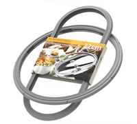 Mellbree Anillo de sellado de 22 cm para Fissler Vitaquick, Vitavit Comfort/Premium/Edition, fabricado después de 2010 | 600-000-22-795/0 (después de 2010, 22 cm, 2 unidades)