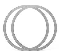 Mellbree Anillo de sellado de 22 cm para olla a presión Fissler, 2 piezas de repuesto para olla a presión Fissler Blue Point, Vitavit Royal, Magic y Vitaquick hasta 2009 3866700201 3866700205 Ø 22 cm