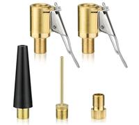 Mellbree Juego de adaptadores de válvulas multifuncionales - Compatible con Bosch EasyPump, apto para neumáticos de coche, bicicletas y pelotas