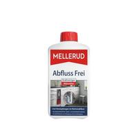 MELLERUD Desatascador de desagüe, cloro activo, 1 x 1 l, limpiador de desagües, extremadamente fuerte contra obstrucciones persistentes y olores desagradables en tuberías y desagües
