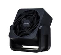 Mellerware - Ventilador de Sobremesa Silencioso Air Power 30 | 30W de Potencia | 3 Velocidades | 3 aspas metálicas | Caudal de aire fresco | Fácil transporte | Aluminio/Plástico | Negro