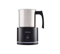 Mellerware - Espumador de Leche Frothy! inox 600W 250ml 3 en 1 (Espuma Caliente o Fría, Calentar batir espumar ) Apagado automático Calentador Café Latte Capuchino Chocolate 360º Vaporizador
