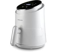 Mellerware - Freidora sin Aceite Crunchy! 1230W | 7 Programas Predefinidos | Temporizador Programable | Air Fryer 80-200 Grados | Diseño Compacto| 1,4L | Sin BPA/PFOA | Freidora Aire Digital | Blanco