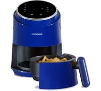 Mellerware - Freidora sin Aceite Crunchy! 1230W | 7 Programas Predefinidos | Temporizador Programable | Air Fryer 80-200 Grados | Diseño Compacto| 1,4L | Sin BPA/PFOA | Freidora Aire Digital | Blue