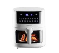 Mellerware - Freidora sin Aceite Crunchy XL 7L | 1650W | 11 Menús Predefinidos | Air Fryer 80-200º | Antiadherente | Temporizador Programable | Apto Lavavajillas | Freidora de Aire Sin BPA/PFOA