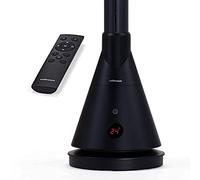 Mellerware - Ventilador Calefactor Air Power Warm&Cold 1800W+30W| 2en1 | 9 Velocidades | Silencioso | Temporizador 8h | Pantalla Táctil Mando a Distancia | Modo Noche | 15m2 | Negro