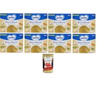 Mellin Brodo di Verdure, per tutta la famiglia Caldo de verduras, para toda la familia 100% sabor delicado 8 x 80 g + Polpa italiana gourmet 400 g