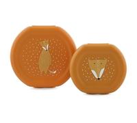 Mellis Trixie - Cajas de merienda con clip para niños (Mr. Fox)