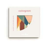 Mello Colorgram | Rompecabezas de madera de Arquímedes | Juego de matemáticas colorido | Rompecabezas de madera | Juegos mentales | Juegos mentales | Formas geométricas | Juego antiguo | Rompecabezas