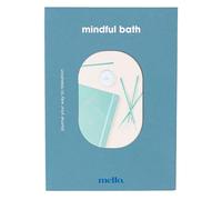 Mello Mindful Bath | Regalos de relajación para mujeres y regalos de atención plena para mujeres | Cuaderno impermeable y varillas de incienso | Diario de cuidado personal y soporte de incienso |