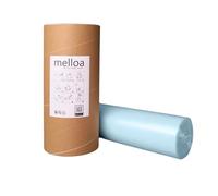 Melloa Bolsas de pañales compatibles con sistemas de eliminación de pañalesTommee Tippee Sangenic Tec Twist and Click Spross Ubbi Magic Littycat de basura para pañales (Azul, 200m + Tubo de papel)