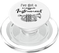 Mellophonist Instrumento Musical Orquesta Mellophone Player PopSockets PopGrip para MagSafe