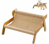 Mellowkin Cat Scratcher Couch,2-in-1 Cat Scratch Pad and Lounger,High Load Capacity Pet Casual Scratching Bed,Gentle on Claws for Healthy Scratching and Relaxing