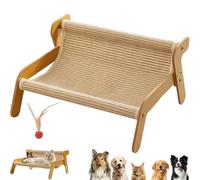 Mellowkin Cat Scratcher Couch, Mellowkin Cat Scratcher, Cat Friendly Durable Scratcher and Lounger, Sisal Cat Chair with High Load Capacity, Gentle On Claws For Healthy Scratching and Relaxing (a)