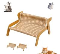 Mellowkin Cat Scratcher Couch, The Claw Lounge for Cats, for Indoor Cats Lounge Chair Cat Scratch Pet Seat and Lounger Hammock for Scratching Pad, for Healthy Scratching (Small B)