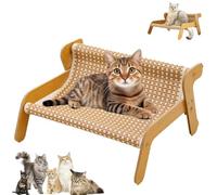 Mellowkin Cat Scratcher Couch, The Claw Lounge for Cats, Pet Wavy Rocker, Gentle on Claws for Healthy Scratching and Relaxing (Type B)