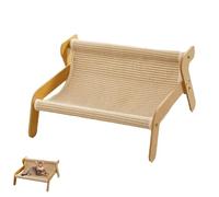 Mellowkin Cat Scratcher Couch, Upgrade and Enlarge 2-in-1 Cat Scratch Pad and Lounger, Sisal Cat Chair with High Load Capacity, Gentle on Claws for Healthy Scratching and Relaxing (1 pc)
