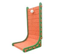 Mellowkin Cat Scratcher Felt | L Type Cat Scratching Pads | Large Kitten Scratcher | Wear-Resistant | Interactive | 32x27x60cm | For Small Medium and Large Kitten