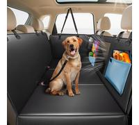 MellowMates Funda Coche Perro, Impermeable, Antiarañazos del Dura Extensión del Asiento Asiento para Protector Coche Perros Asiento Trasero, Hamaca Viaje Mascotas para la Mayoría de Coches