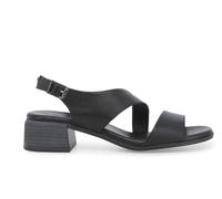 Melluso Sandalo Donna Comodo Basso in Pelle Nero k56062q 41
