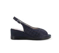Melluso Sandalo Donna Comodo in Tessuto BLU Notte r80335z 38