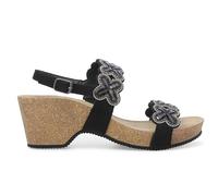 Melluso Sandalo Donna in similpelle Nero 018132z 39