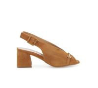 Melluso Sandalo in camoscio con morsetto metallico n647q 41
