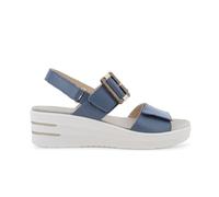 Melluso Sandalo Sportivo con Zeppa Platform BLU Avio 019227q 40