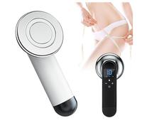 MELLYD Quemador De Grasa Ultrasonico, CalefaccióN De Luz Roja Cavitacion Y Radiofrecuencia Masderm Body Firming Maquina De Masaje Ultrasonido, Adecuado para Cara,Brazos,Cintura