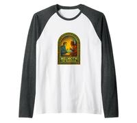 Melmoth el vagabundo Charles Maturin Gothic Horror Clásico Camiseta Manga Raglan