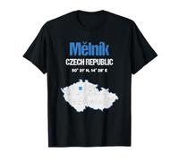 Melnik República Checa Ciudad Camiseta