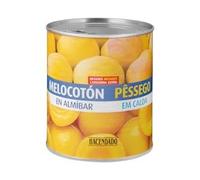 Melocotón en almíbar Hacendado Bote 840 g (480 g escurrido) Pack 2