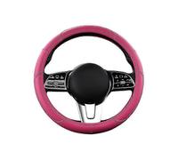 (melocotón)Motocovers Funda de cuero antideslizante para volante de coche Protector universal para volante