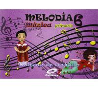 Melodía, Música, 6º Primaria : caderno - 9788497372428 (MELODIA GALEGO)