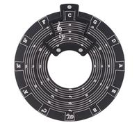 Melodías Herramientas Rueda de Acordes Circular Circular Melodías de Aleación Herramienta de Acorde Herramienta de Aprendizaje Musical Rueda de Madera Circular Y Herramienta de Aprendizaje Musical