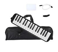 Melódica 32 teclas armonio de tubos dobles con bolsa de transporte instrumentos de teclado de Piano para niños regalos para principiantesMelodica