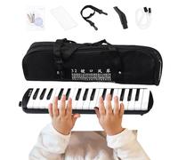 Melodica Air Piano - Instrumento musical para principiantes, 32 órganos armónicos, dispositivo para el del músico profesional, kit de teclado portátil con bolsa de transp