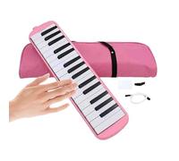 Melódica De 32 Teclas - Diseño De Piano De Aire Con Cuerpo De PVC, Teclado Con Sonido Estable, Estructura De Doble Tubo De Aire, Armónica De De Suave, Instrumento Didáctico Portátil | O