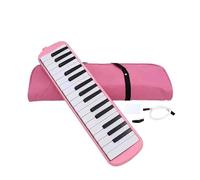 Melódica de 32 teclas | Instrumento de de conversación con doble tubo | Teclado de piano de viento portátil, órgano musical estable para estudiantes, adultos y niños que aprenden música y