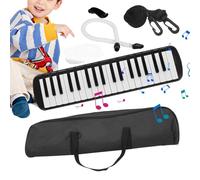 Melódica de 37 teclas, juguete Melódica de 37 teclas - Instrumento musical de teclado de piano de aire - Instrumento melódico de teclado Blow para fanáticos del piano armónico para niños, str