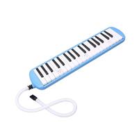 Melódica Estilo Piano de 37 Teclas Melódica de 37 Teclas, Melódica de Tubo Largo con Pegatinas para Llaves, Tubos de Boquilla Doble, Bolsa de Transporte para Niños,