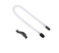 Melodica Hose, 57 cm Melodica Replacement Hose And Mouthpiece con una boquilla negra Instrumento piezas de repuesto Melodica Tubo Melodica