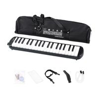Melodica Instrumento musical, piano de teclado de aire Melódica, 32 teclas, instrumento de melódica con bolsa de transporte, instrumento versátil para usar en casa, en el escenario o en lecciones