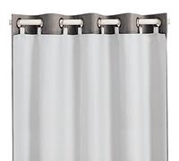 Melodieux Forro de Cortina Opaca con Aislamiento térmico para Cortinas de 84 Pulgadas de Largo, Color Blanco Roto, 50 x 80 Pulgadas, 1 Panel, Anillos incluidos