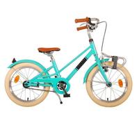 Melody 16 Pulgadas Bicicleta Niño Azul Verde 4-6 Años Mano / Freno de Pedal
