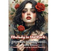 Melody in the Dark: A Gothic Romance Coloring Symphony of Shadows and Emotion
