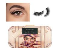 Melody Lashes Lisa-Marie Schiffner valse wimpers voor de ultieme CAT eye look met een ongelooflijk glamoureuze finish! Herbruikbaar tot 15x Vegan en handgeknoopt (confianza)