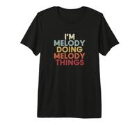 Melody Name Melody Personalized Name First Given Camiseta Premium
