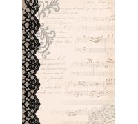 Melody of My Days: A Vintage Music & Romance Guided Journal | Daily Gratitude, Notes & Creative Sketches